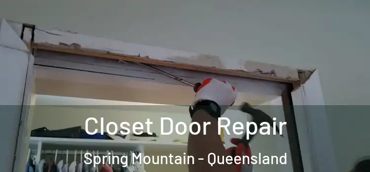 Closet Door Repair Spring Mountain - Queensland