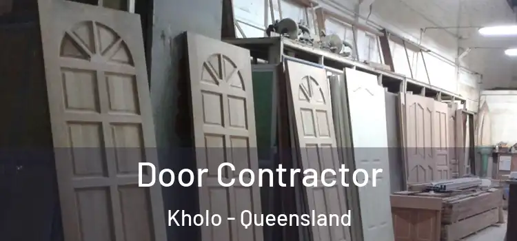 Door Contractor Kholo - Queensland
