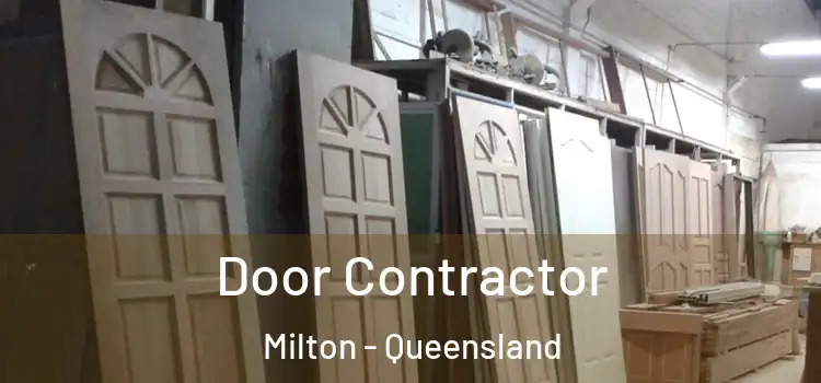 Door Contractor Milton - Queensland