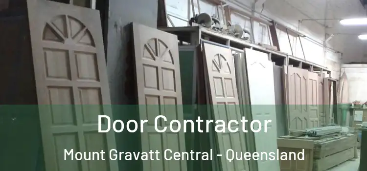 Door Contractor Mount Gravatt Central - Queensland