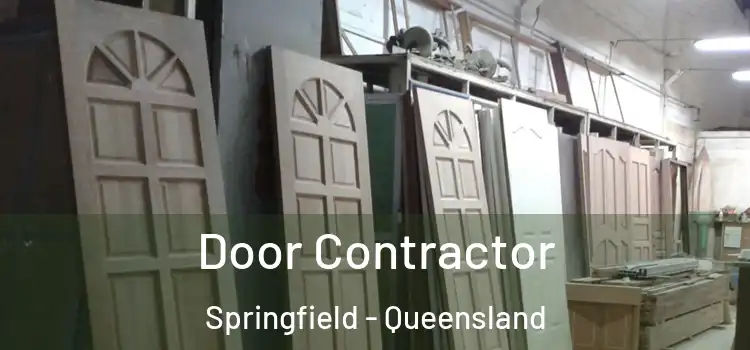 Door Contractor Springfield - Queensland