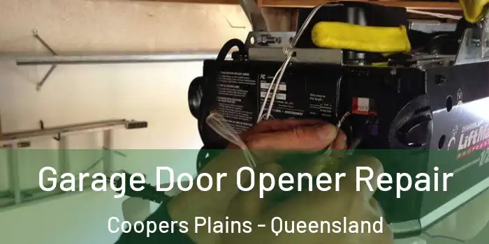 Garage Door Opener Repair Coopers Plains - Queensland