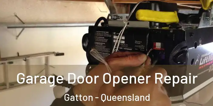 Garage Door Opener Repair Gatton - Queensland