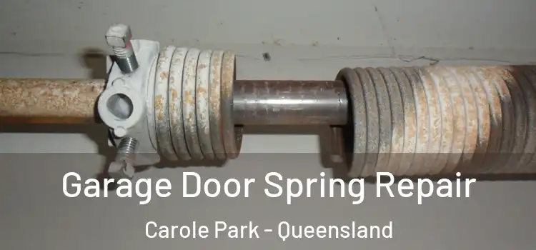 Garage Door Spring Repair Carole Park - Queensland