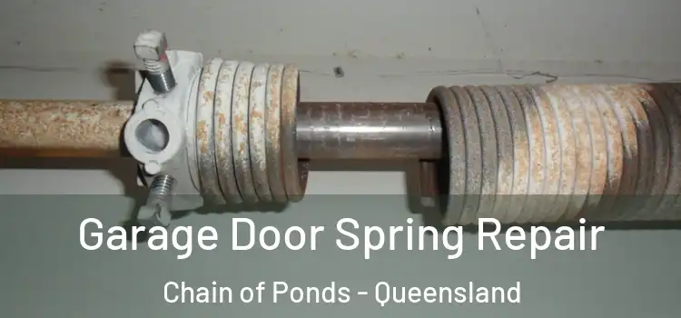Garage Door Spring Repair Chain of Ponds - Queensland
