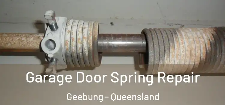 Garage Door Spring Repair Geebung - Queensland