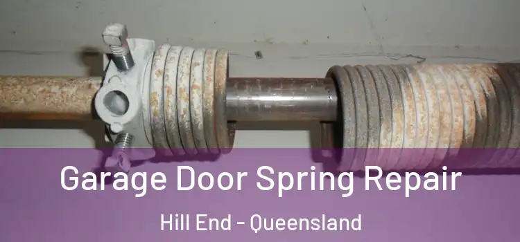 Garage Door Spring Repair Hill End - Queensland