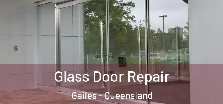 Glass Door Repair Gailes - Queensland