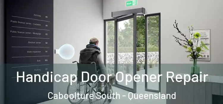 Handicap Door Opener Repair Caboolture South - Queensland