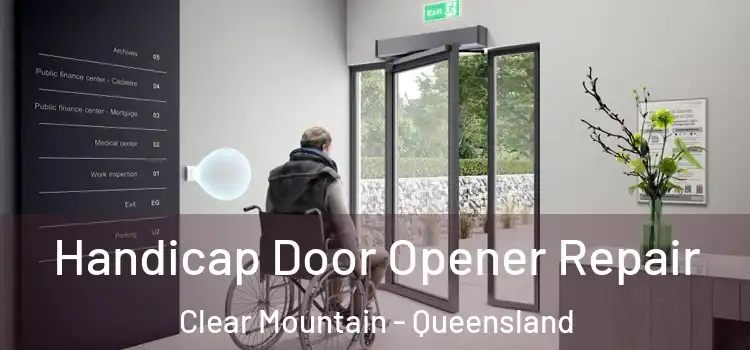 Handicap Door Opener Repair Clear Mountain - Queensland