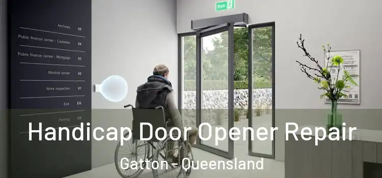 Handicap Door Opener Repair Gatton - Queensland