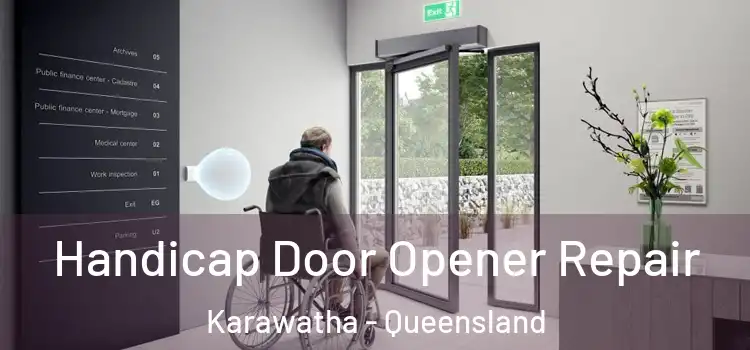 Handicap Door Opener Repair Karawatha - Queensland