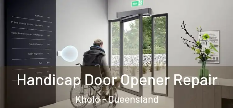 Handicap Door Opener Repair Kholo - Queensland