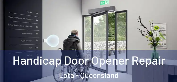 Handicap Door Opener Repair Lota - Queensland