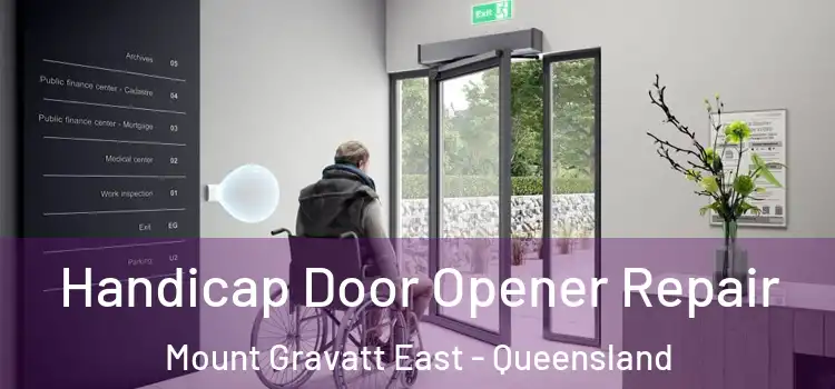Handicap Door Opener Repair Mount Gravatt East - Queensland