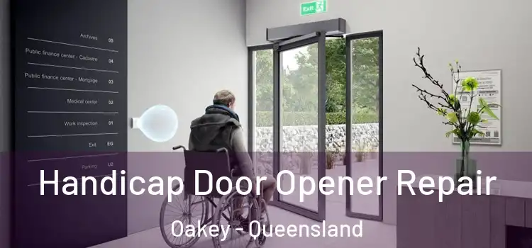 Handicap Door Opener Repair Oakey - Queensland