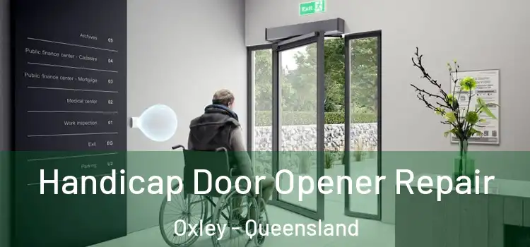 Handicap Door Opener Repair Oxley - Queensland