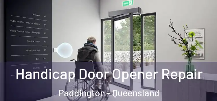 Handicap Door Opener Repair Paddington - Queensland