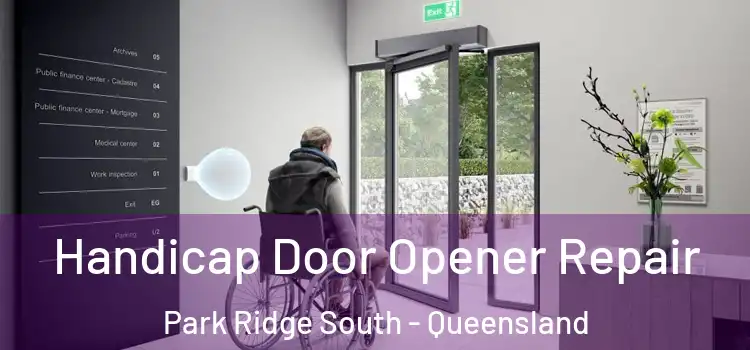 Handicap Door Opener Repair Park Ridge South - Queensland
