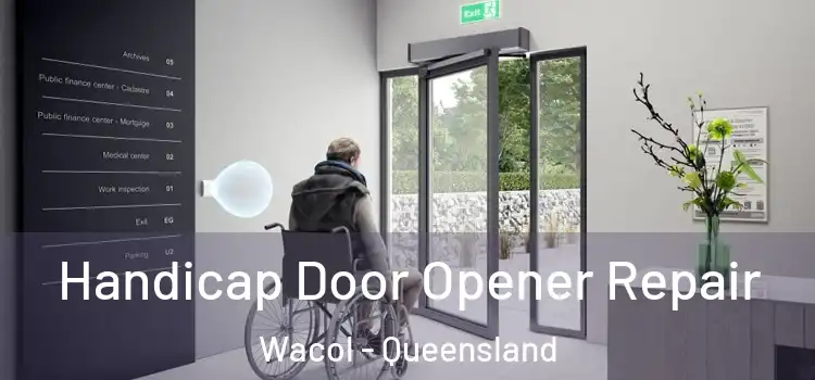 Handicap Door Opener Repair Wacol - Queensland
