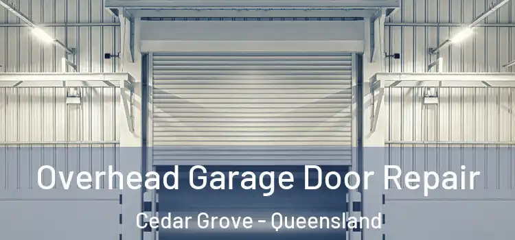 Overhead Garage Door Repair Cedar Grove - Queensland