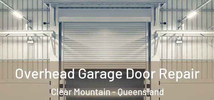 Overhead Garage Door Repair Clear Mountain - Queensland
