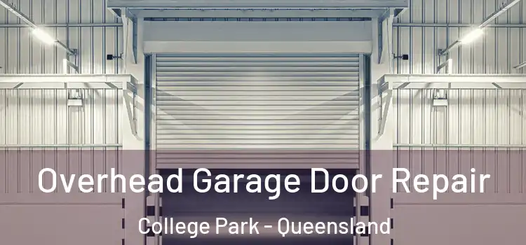 Overhead Garage Door Repair College Park - Queensland