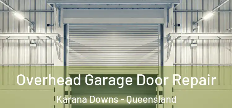 Overhead Garage Door Repair Karana Downs - Queensland