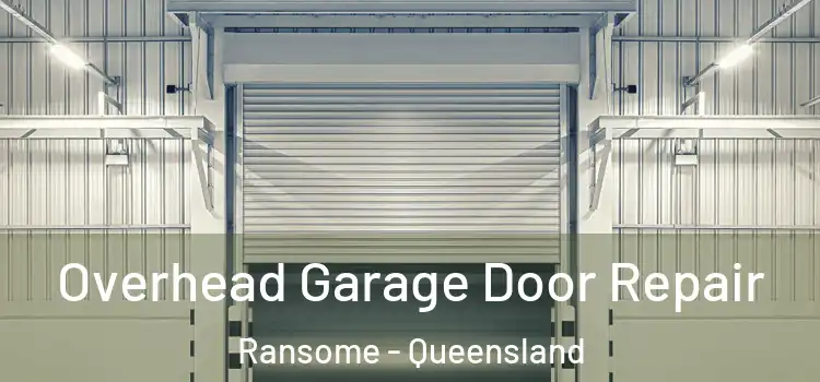 Overhead Garage Door Repair Ransome - Queensland