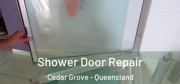 Shower Door Repair Cedar Grove - Queensland