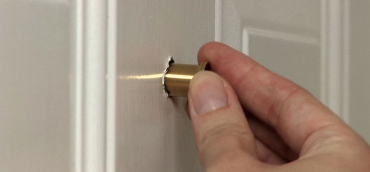 peephole door repair in Boondall